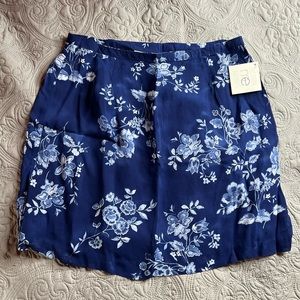 NEW Modern Elements floral mini skirt size 14petite